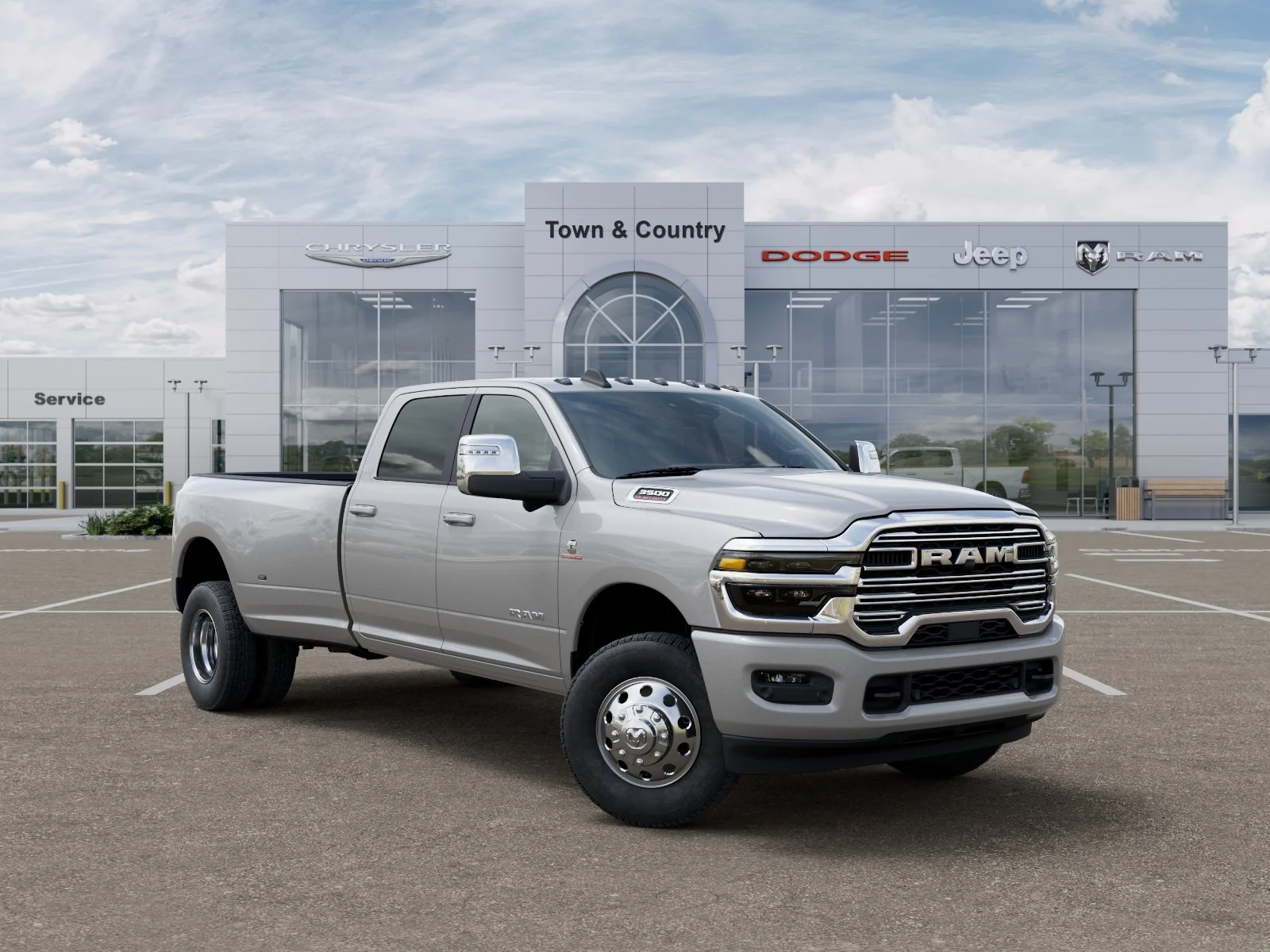 New 2027 Silver-Zynith Exterior Paint RAM Laramie image 31