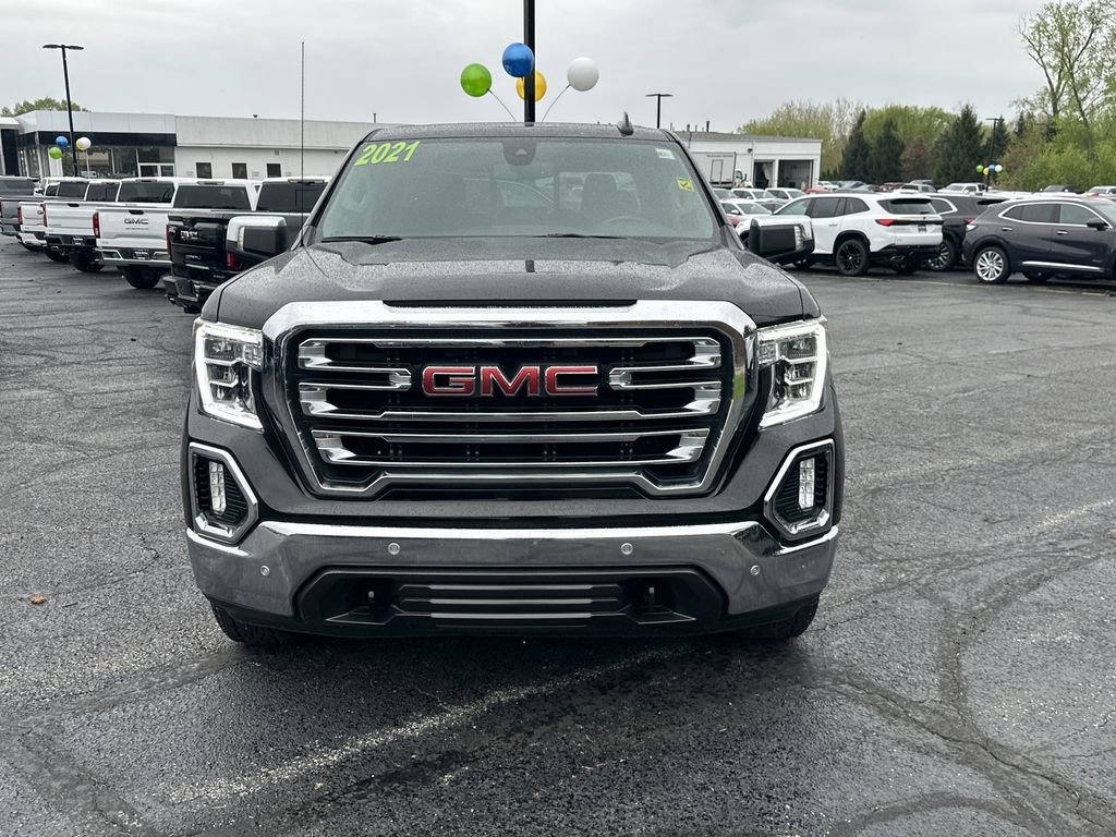 Certified Used 2021 ONYX BLACK GMC SLT image 3
