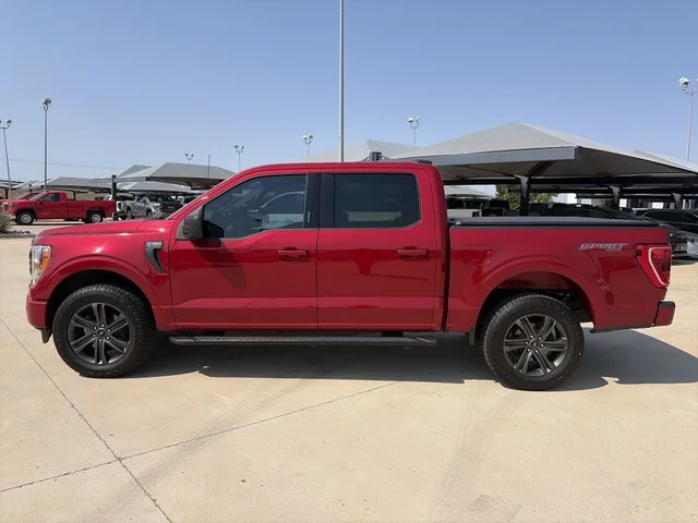 Used 2022 Red Ford XLT image 4