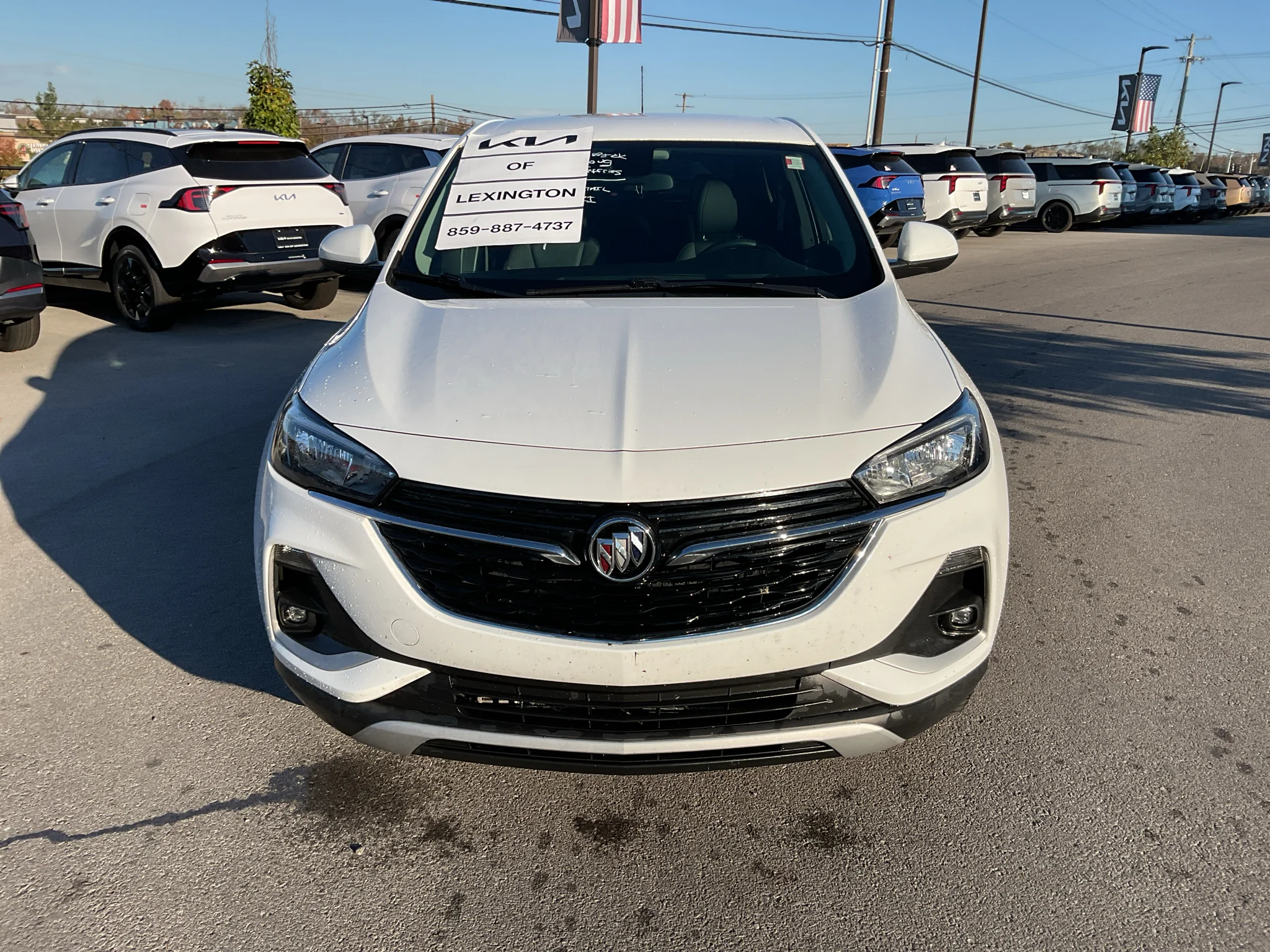 Used 2023 Summit White Buick Preferred image 2