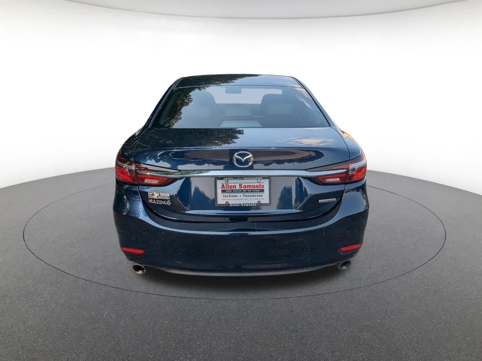 Used 2021 Deep Crystal Blue Mazda Touring image 6