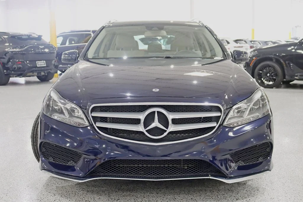 Used 2016 Blue Mercedes-Benz E 350 image 7