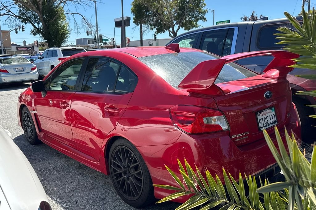 Used 2017 Pure Red Subaru STi image 5