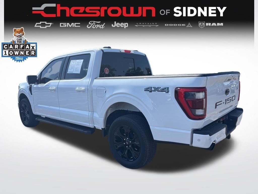 Used 2023 Oxford White Ford Lariat image 3