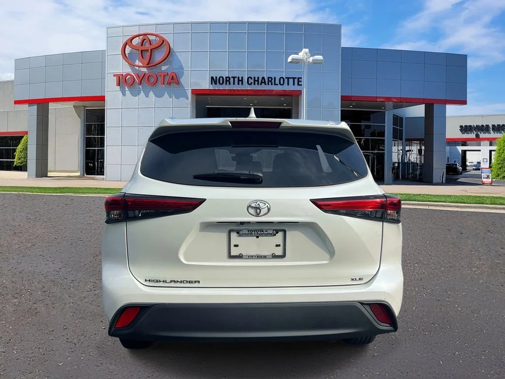 Certified Used 2021 White Toyota XLE image 6