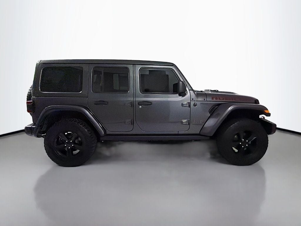 Used 2019 Granite Crystal Metallic Clearcoat Jeep Rubicon 4x4 image 8