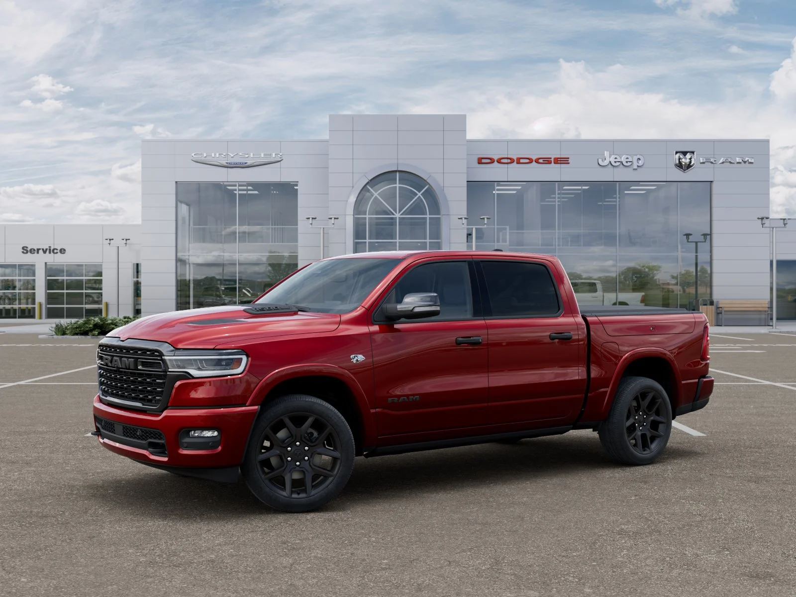 New 2026 Molten Red Pearl-Coat Exterior Paint RAM Limited image 34