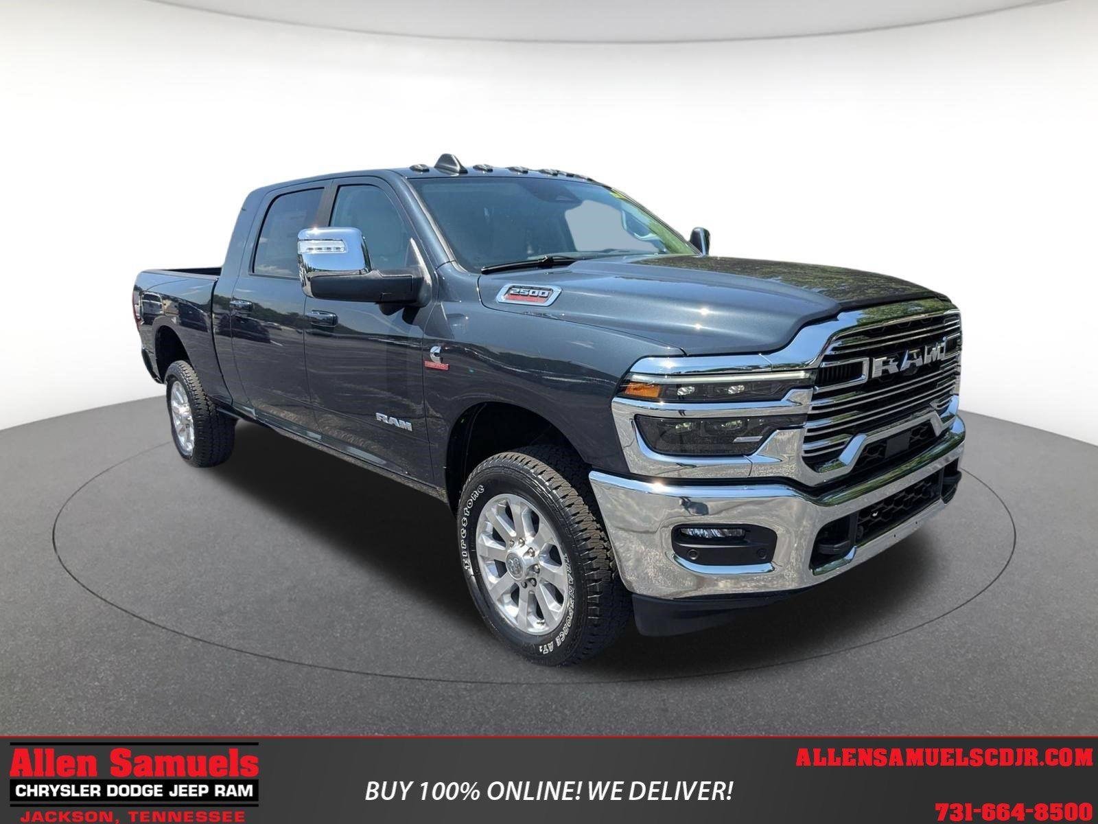 New 2026 Forged Blue Metallic Exterior Paint RAM Laramie image 1