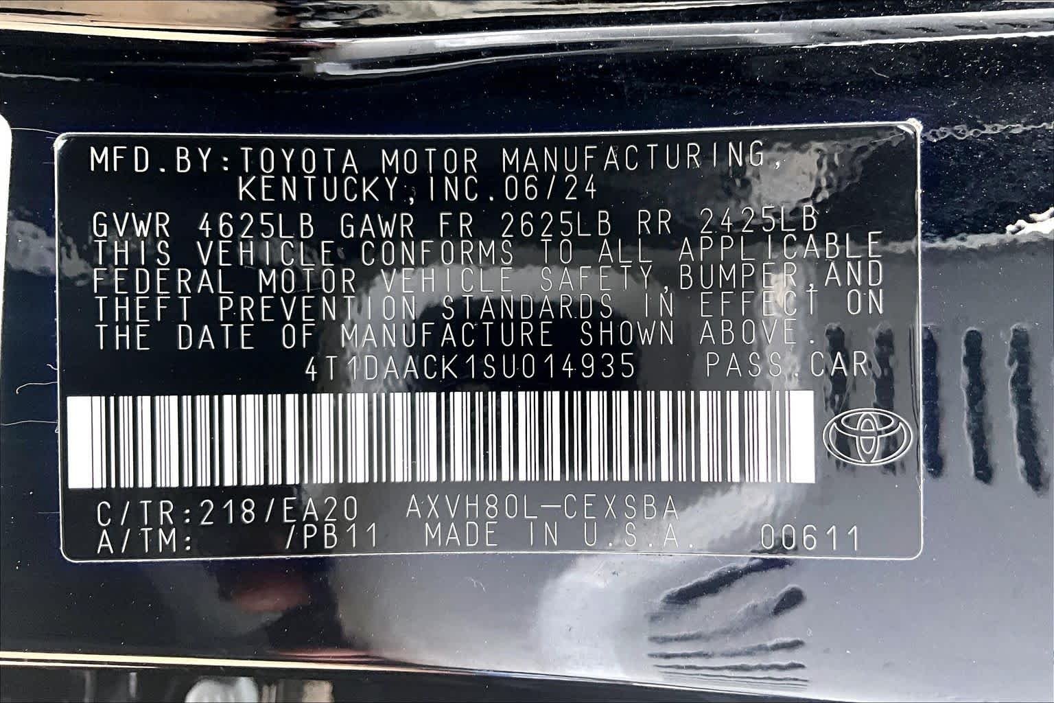 Used 2025 Midnight Black Metallic Toyota SE image 37