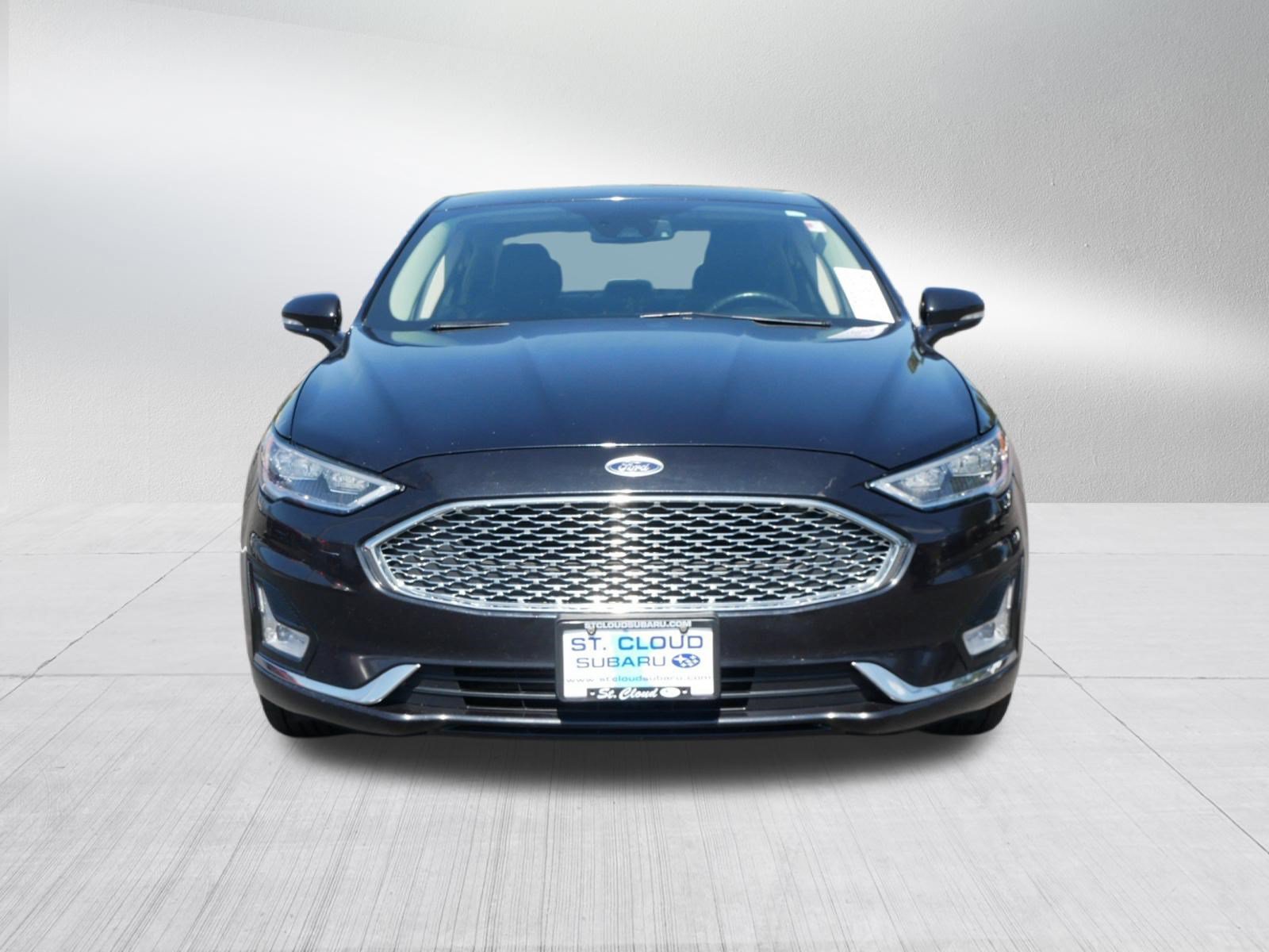 Used 2019 Ford Fusion Titanium with VIN 3FA6P0D91KR186994 for sale in Saint Cloud, Minnesota