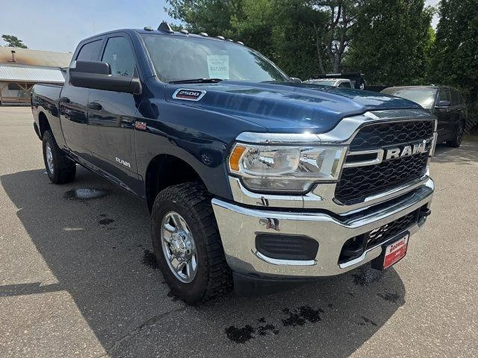 Certified Used 2021 Patriot Blue Pearlcoat Ram Tradesman Crew Cab 4x4 6