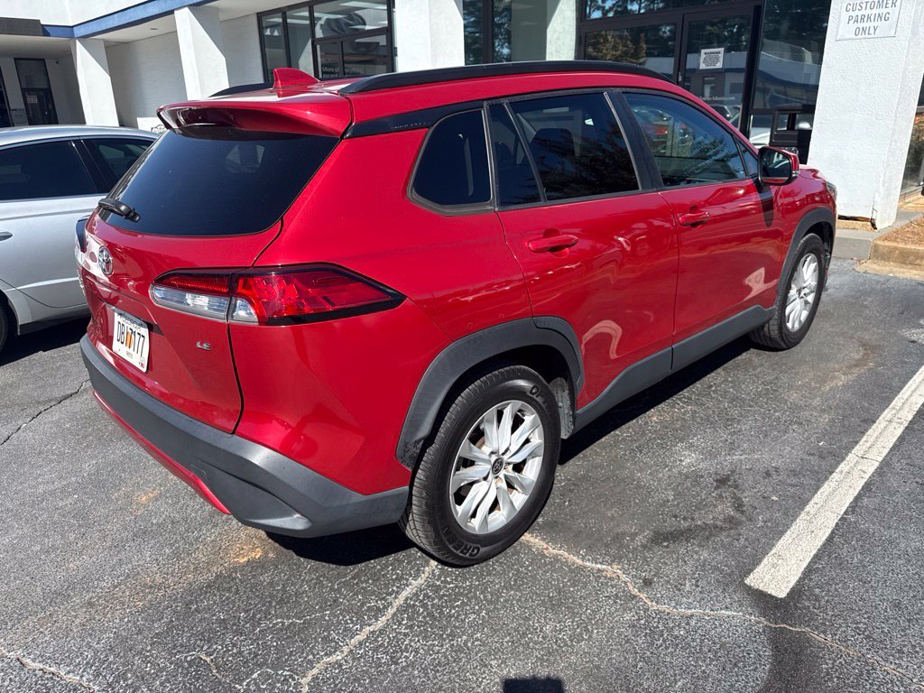 Used 2022 Red Toyota LE image 3