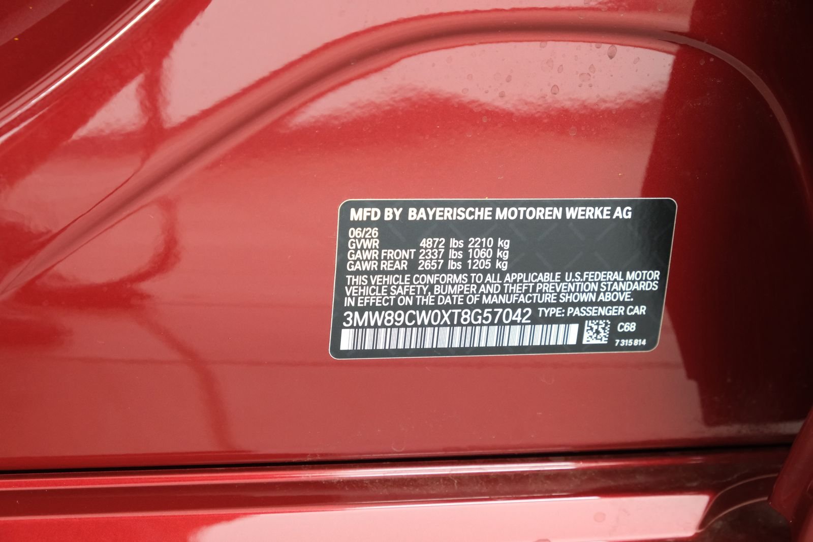 New 2026 Vegas Red Metallic BMW 330i xDrive image 52