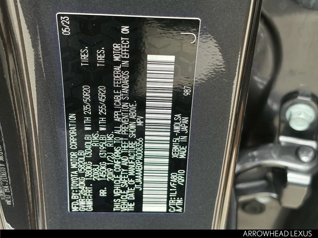 Certified Used 2023 Gray Lexus 450e Luxury image 35