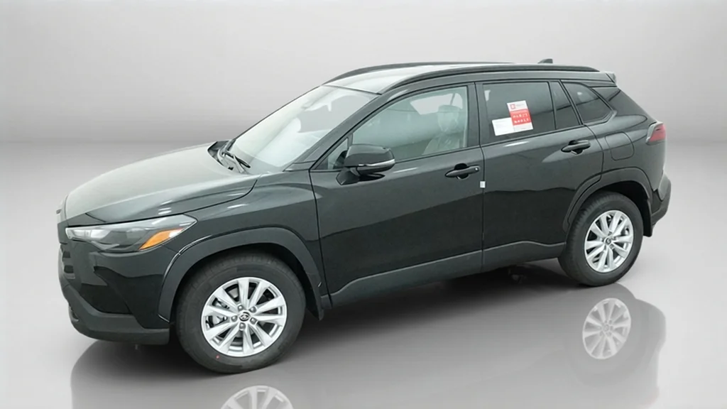 New 2026 Jet Black Toyota LE image 3