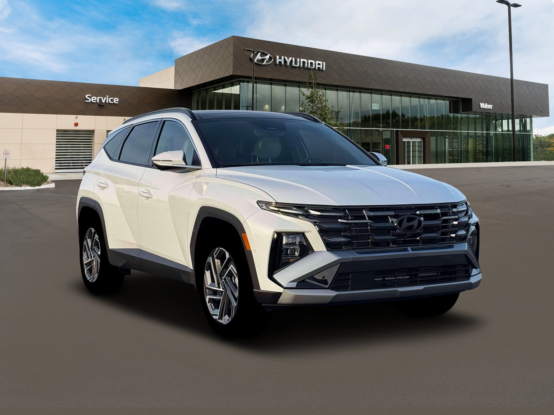 New 2026 Creamy White Pearl Hyundai Limited AWD image 12