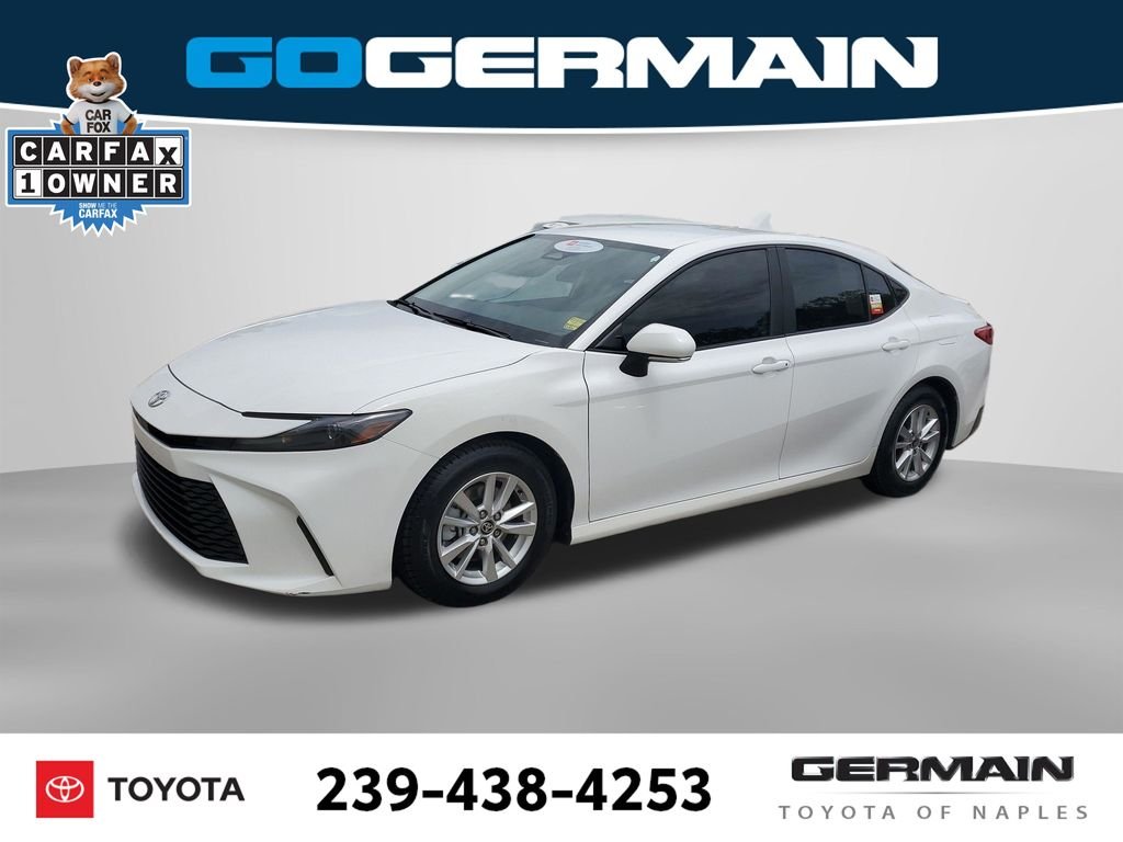Used 2025 White Toyota LE image 12