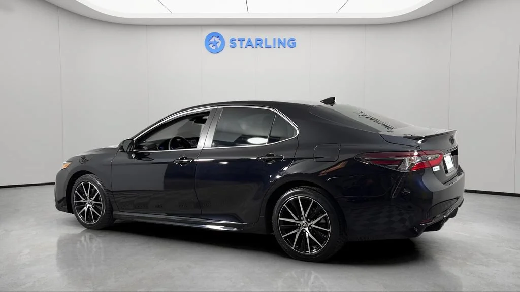 Used 2021 Black Toyota SE image 4