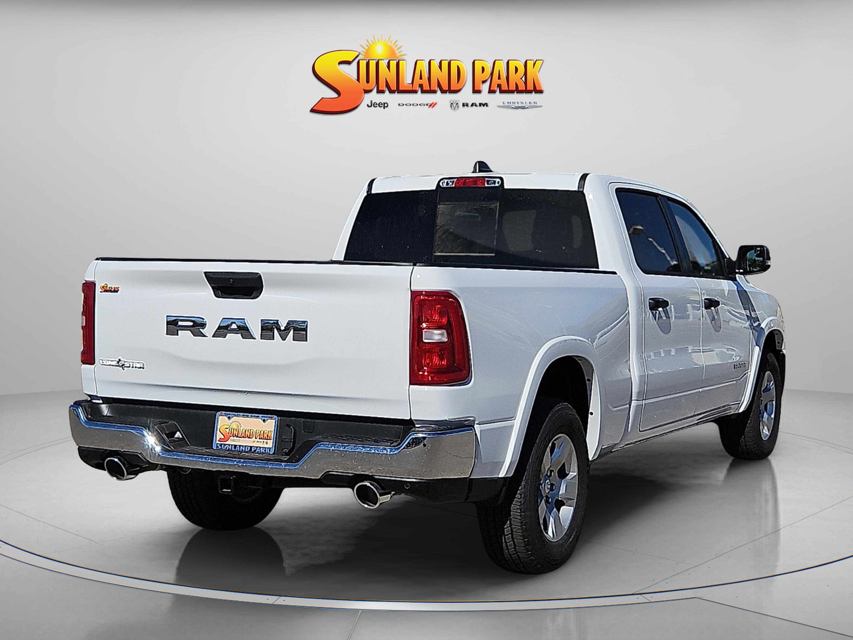 New 2026 Bright White Clear-Coat Exterior Paint RAM Lone Star image 5