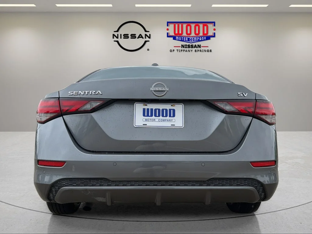 Certified Used 2024 Gun Metallic Nissan SV image 3