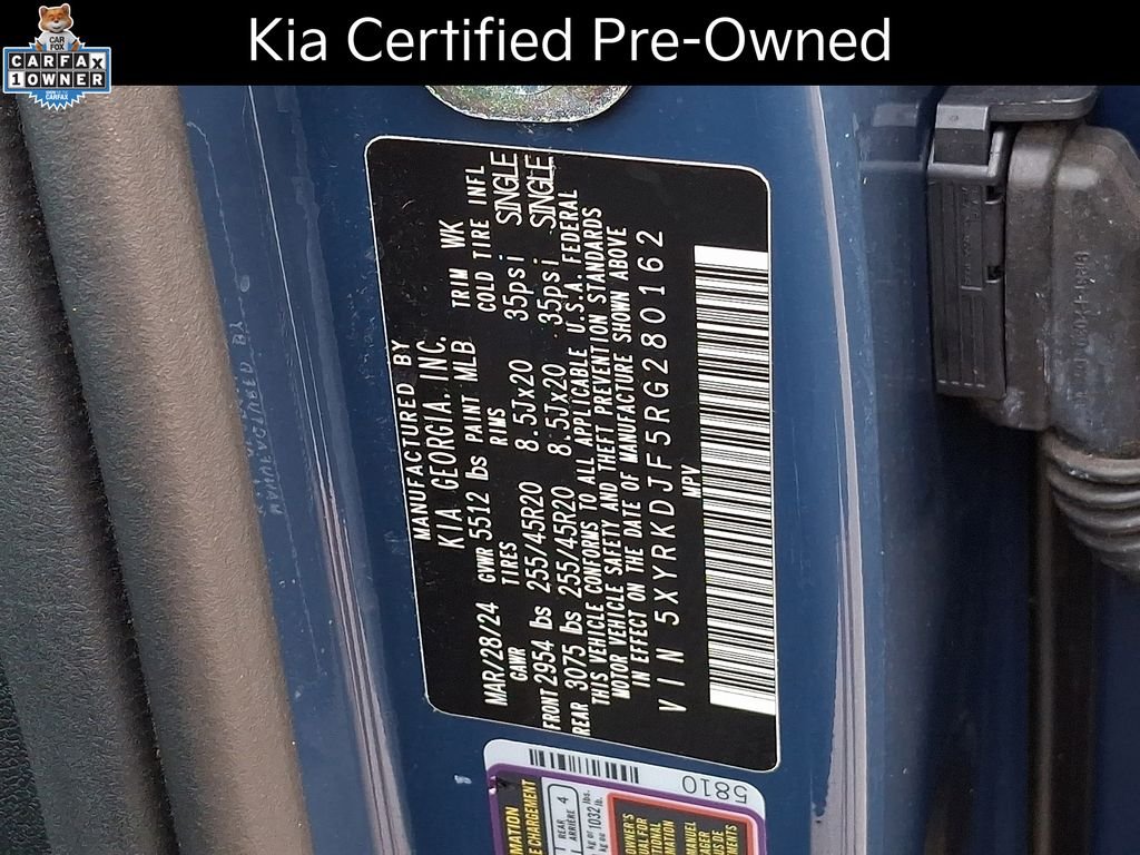 Certified Used 2024 Black Kia X-Line SX image 28