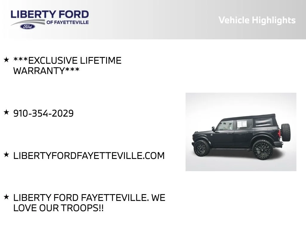 Used 2024 Shadow Black Ford Outer Banks image 5