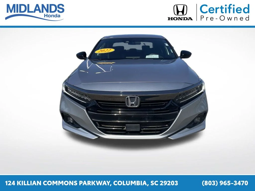 Certified Used 2022 Lunar Silver Metallic Honda Sport image 2