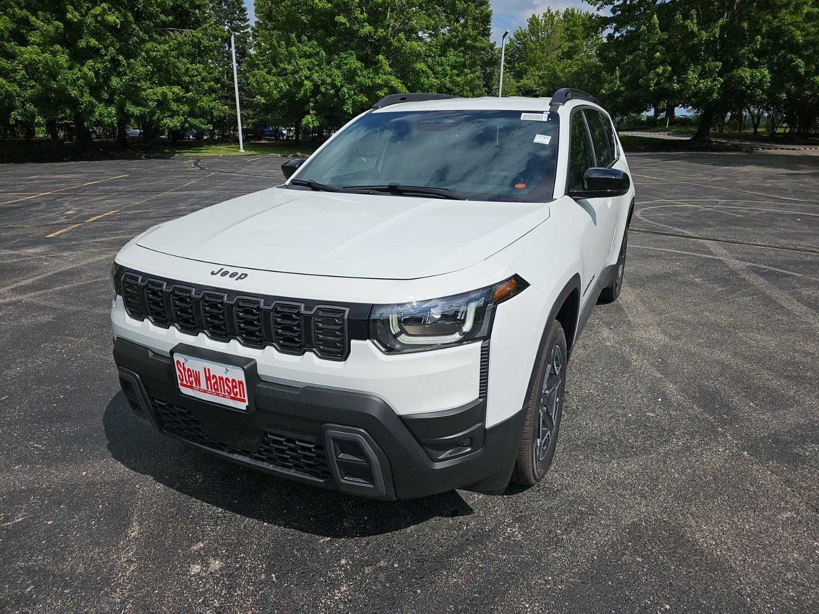 New 2026 Bright White Clearcoat Jeep Limited image 1