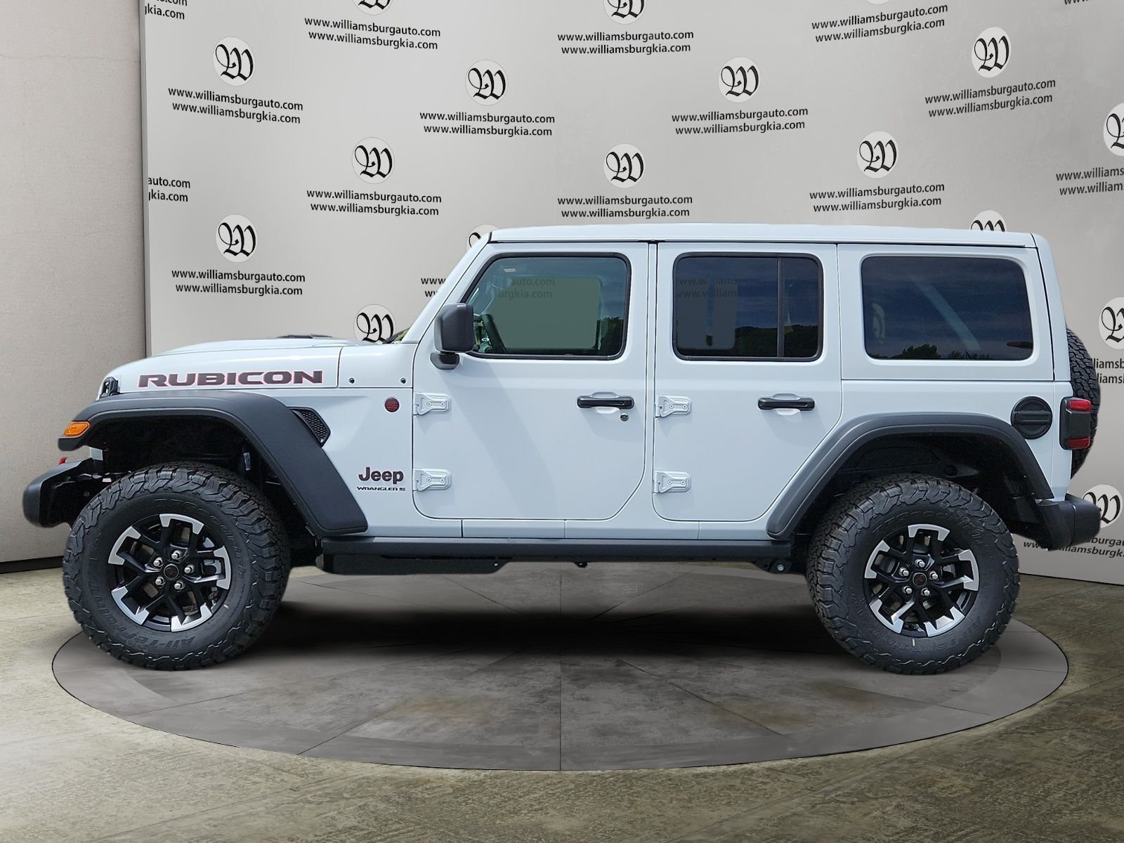 New 2026 Bright White Clear-Coat Exterior Paint Jeep Rubicon image 2