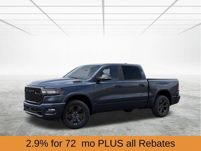New 2026 Forged Blue Metallic Exterior Paint RAM Big Horn image 3