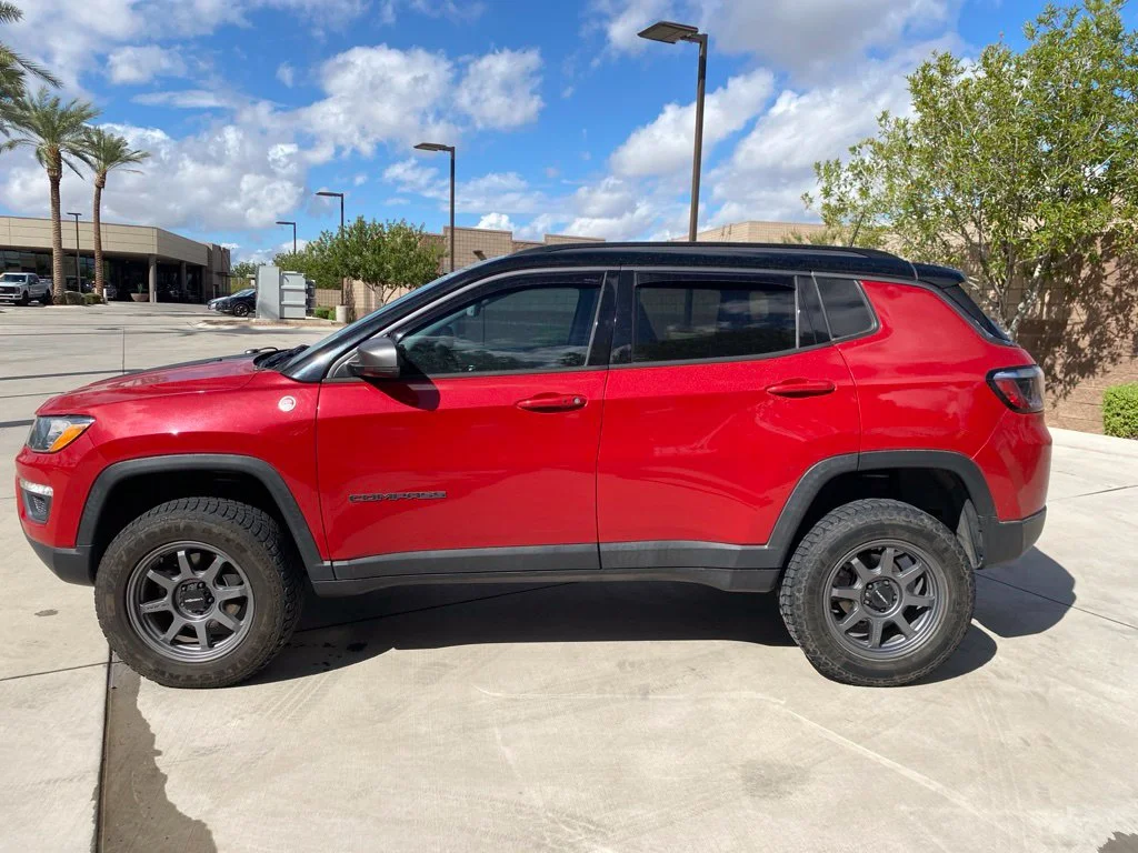 Certified Used 2021 Red Jeep Trailhawk image 4