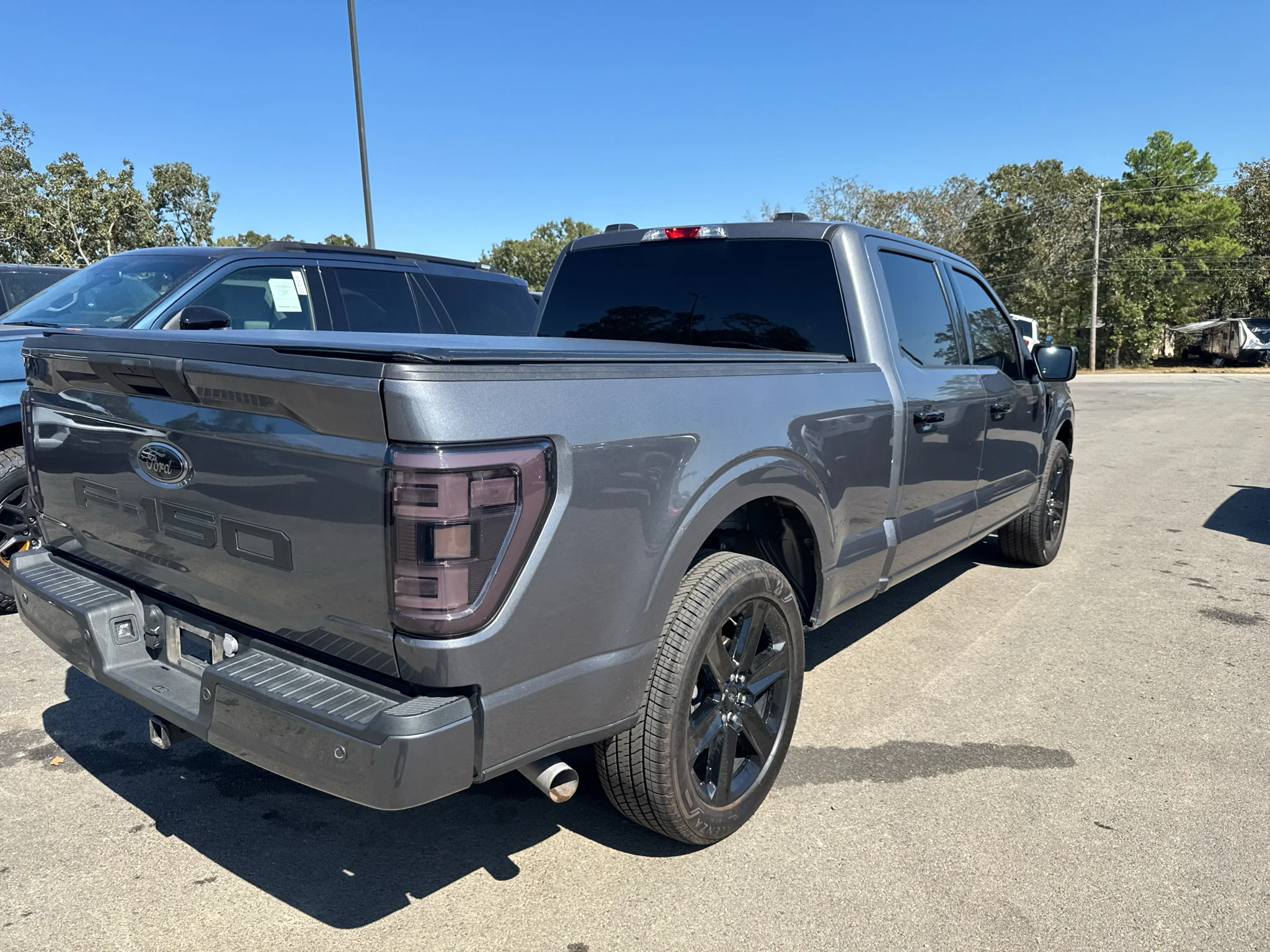 Used 2023 Carbonized Gray Metallic Ford XLT image 5