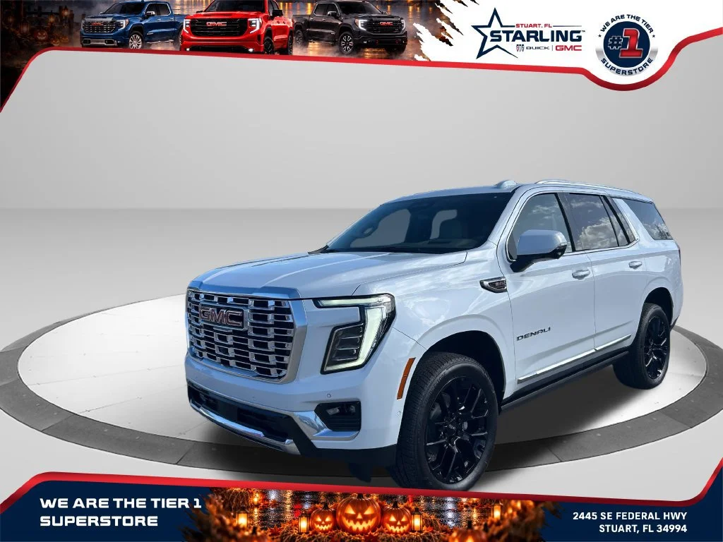 New 2027 Glacier White Tricoat GMC Denali image 1
