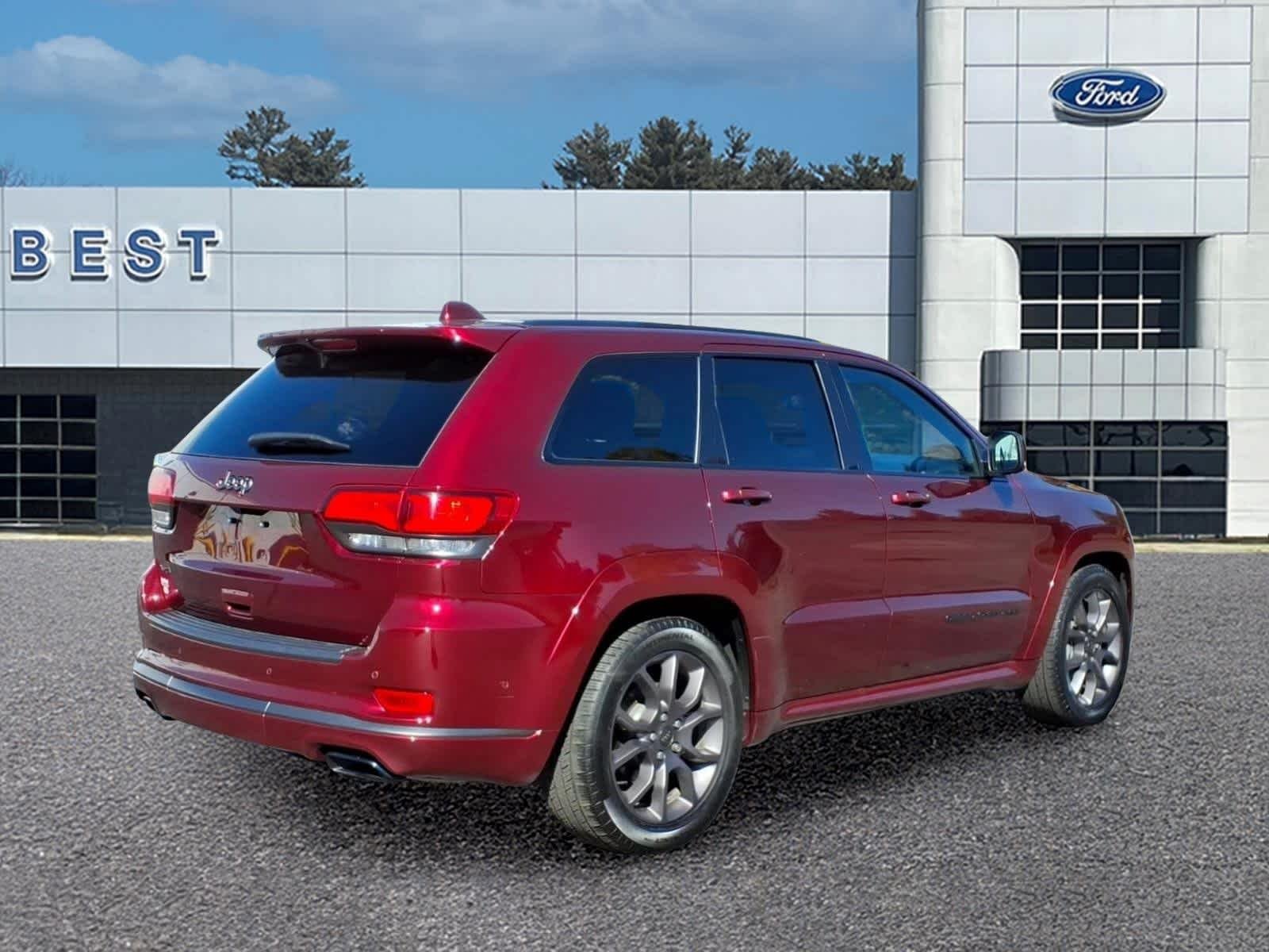 Used 2021 Velvet Red Pearlcoat Jeep High Altitude image 7