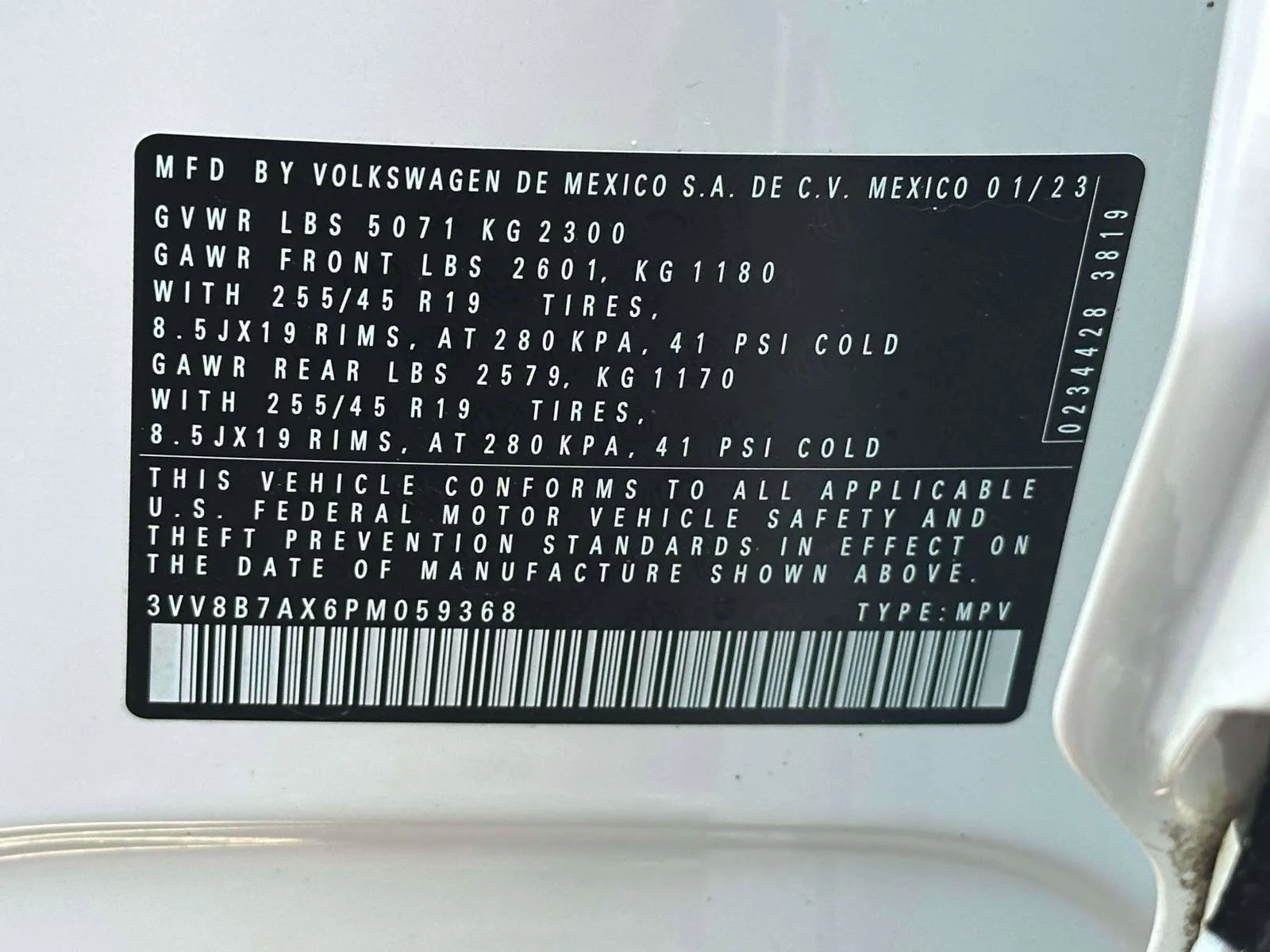 Certified Used 2023 Opal White Pearl Volkswagen SE R-Line Black image 16