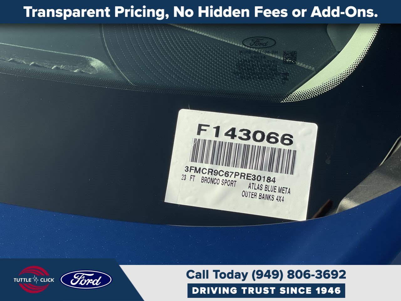 Used 2023 ATLAS BLUE METALL Ford Outer Banks image 42