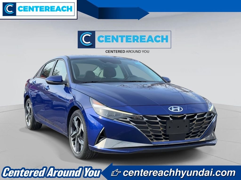 Used 2022 Hyundai Elantra Limited with VIN 5NPLP4AGXNH065797 for sale in Centereach, NY