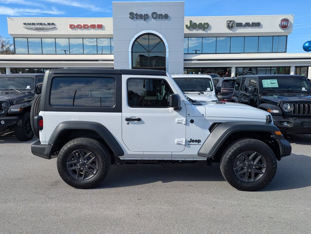 New 2026 Bright White Clearcoat Jeep Sport image 4
