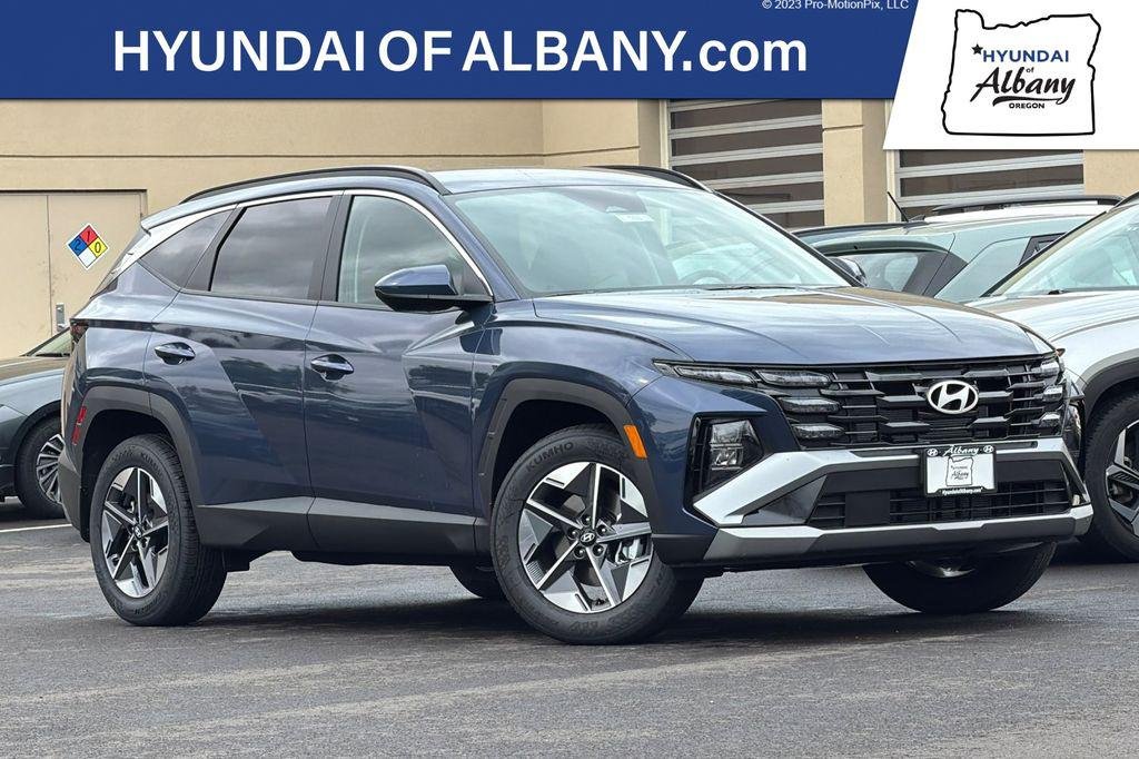 New 2026 Blue Hyundai SEL AWD image 1