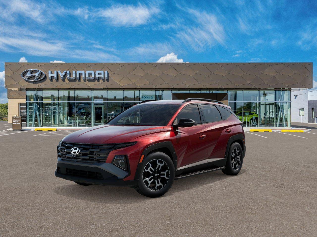 New 2026 Red Hyundai XRT FWD image 1