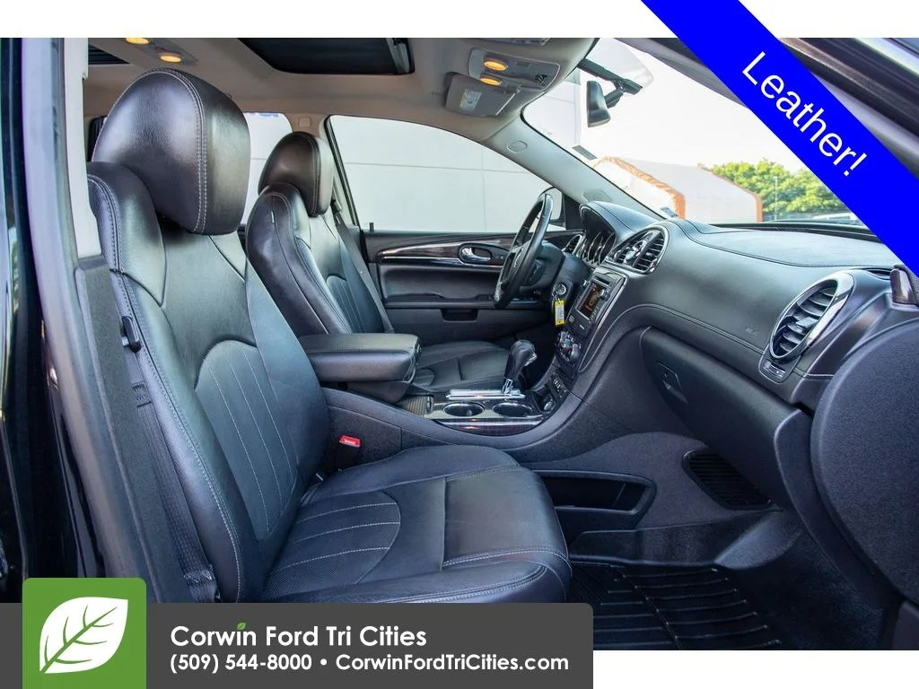 Used 2017 Ebony Twilight Metallic Buick Leather Group image 14