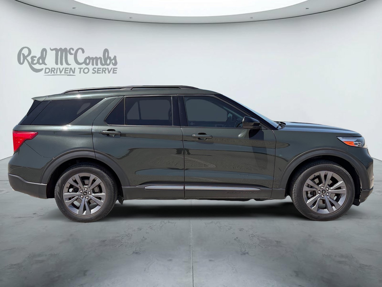 Used 2022 Forged Green Metallic Ford XLT image 4