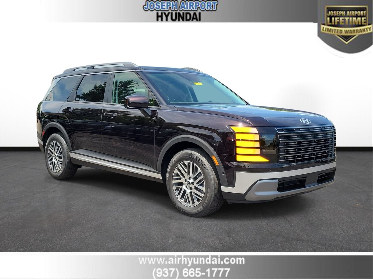 New 2026 Galaxy Maroon Pearl Hyundai SEL Premium AWD image 1