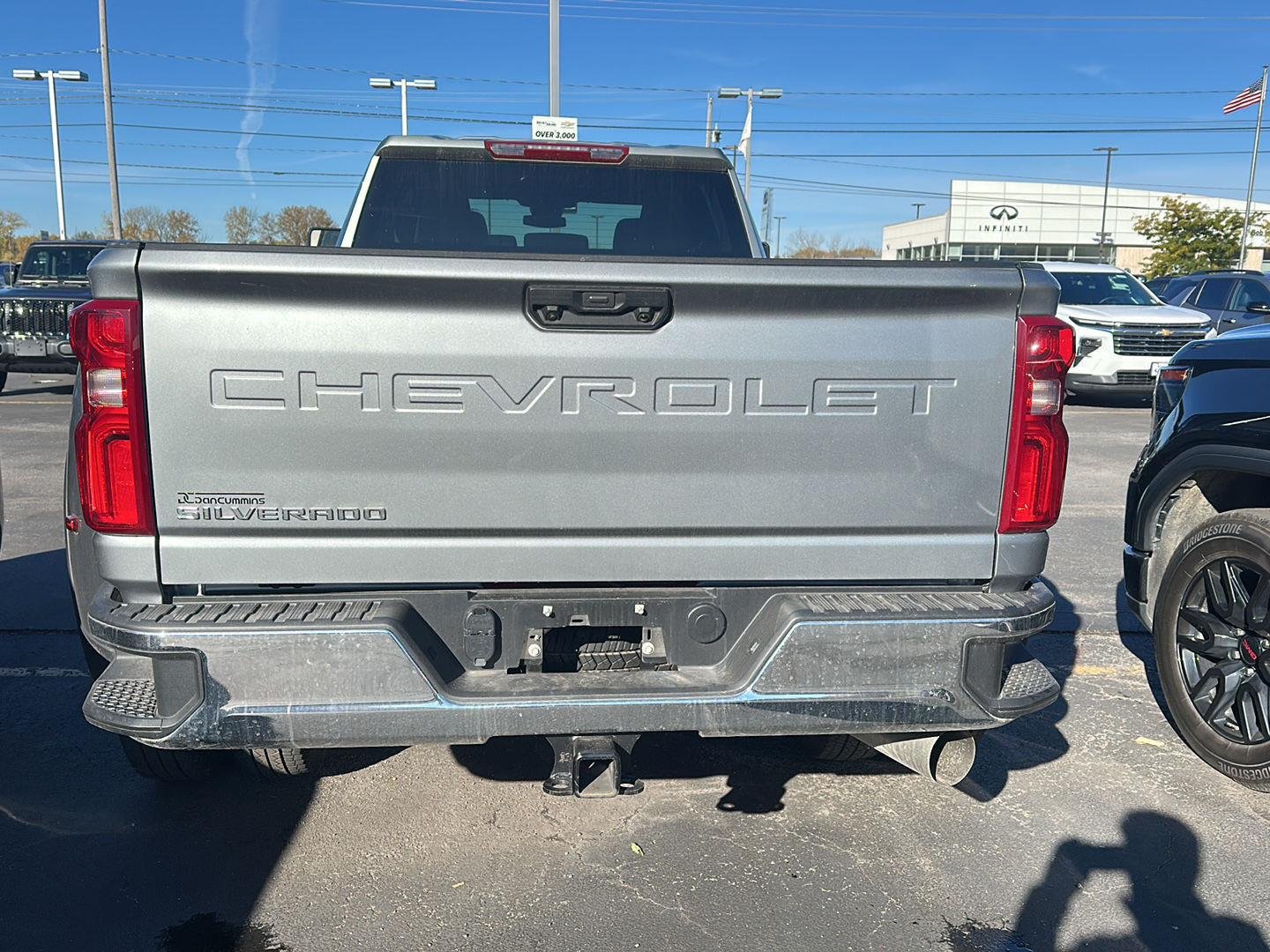 Used 2026 Sterling Gray Metallic Chevrolet Work Truck image 3