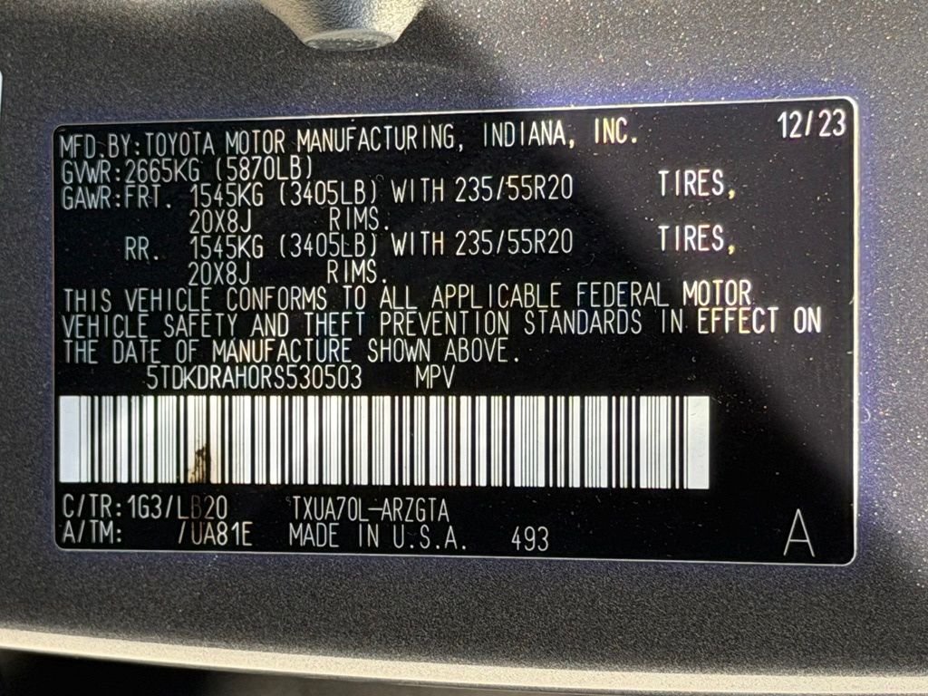 Certified Used 2024 Gray Toyota Limited image 29