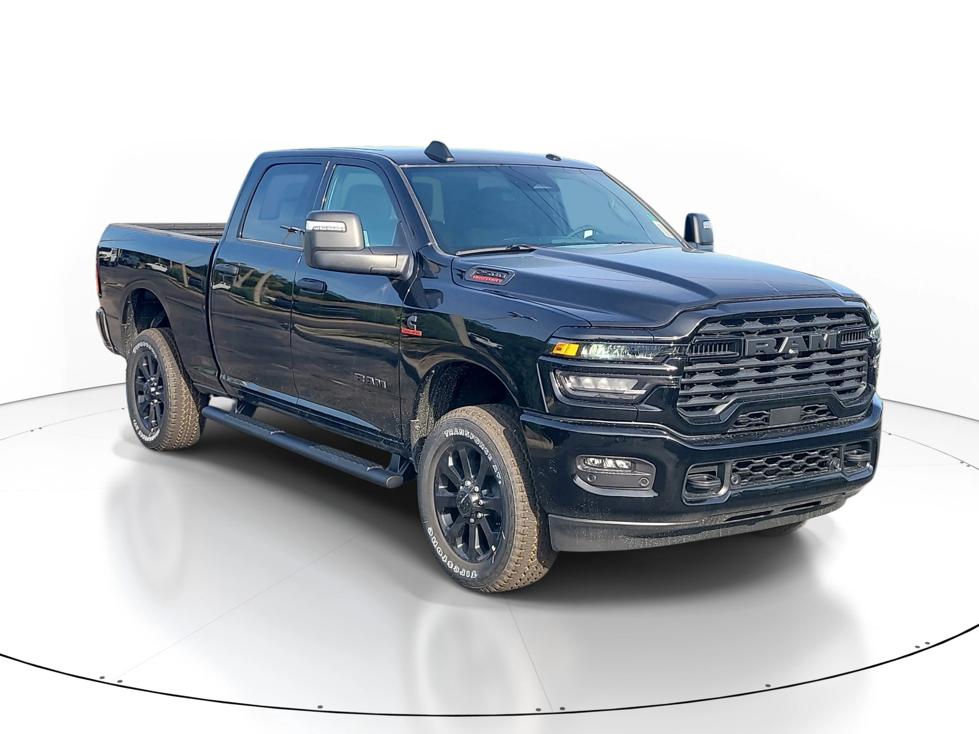 New 2026 Diamond Black Crystal Pearlcoat Ram Big Horn image 2