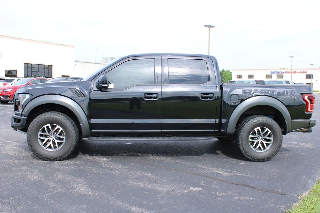 Used 2018 Shadow Black Ford Raptor image 4