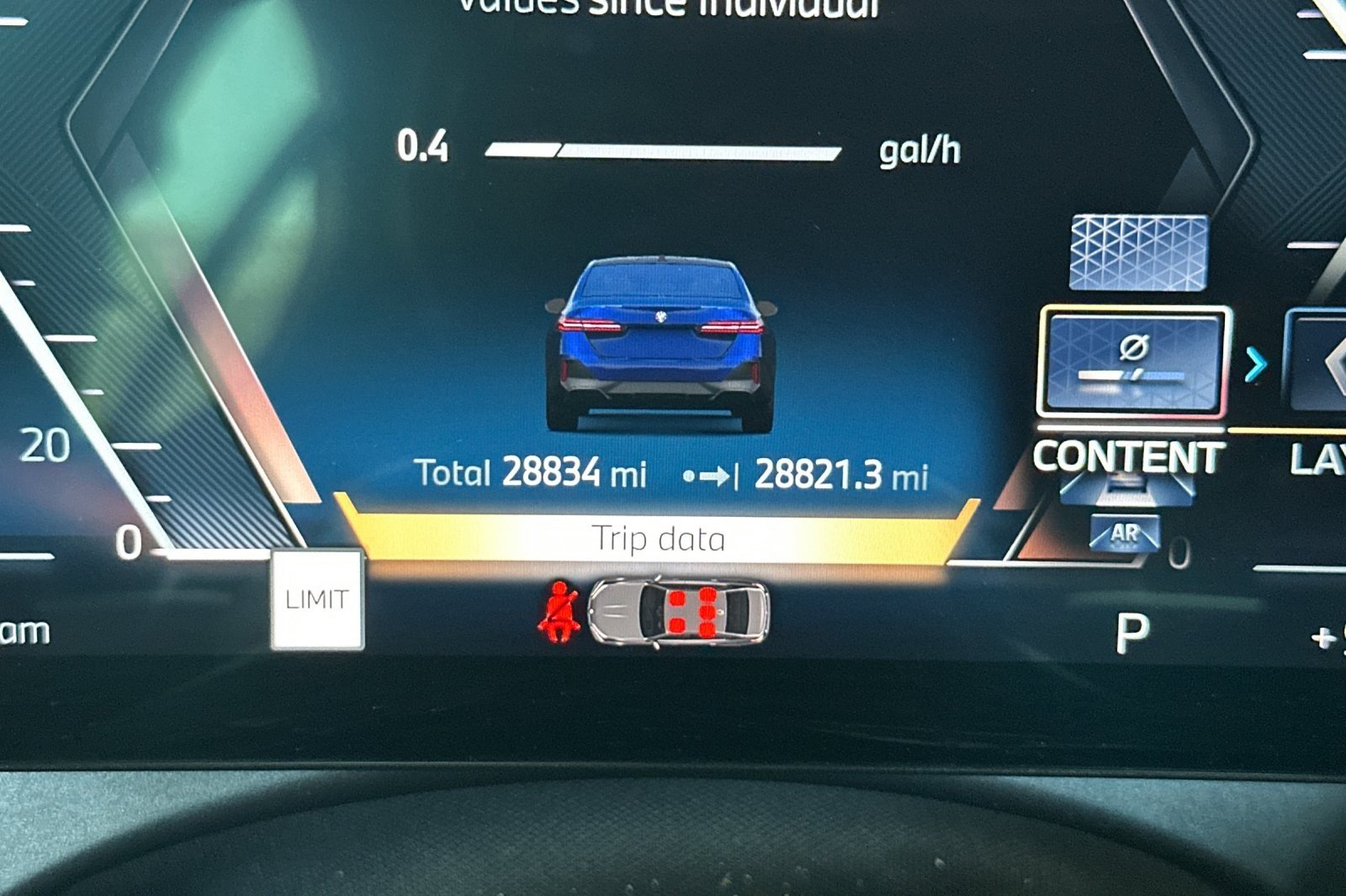 Used 2025 Tanzanite Blue II Metallic BMW 530i xDrive image 24