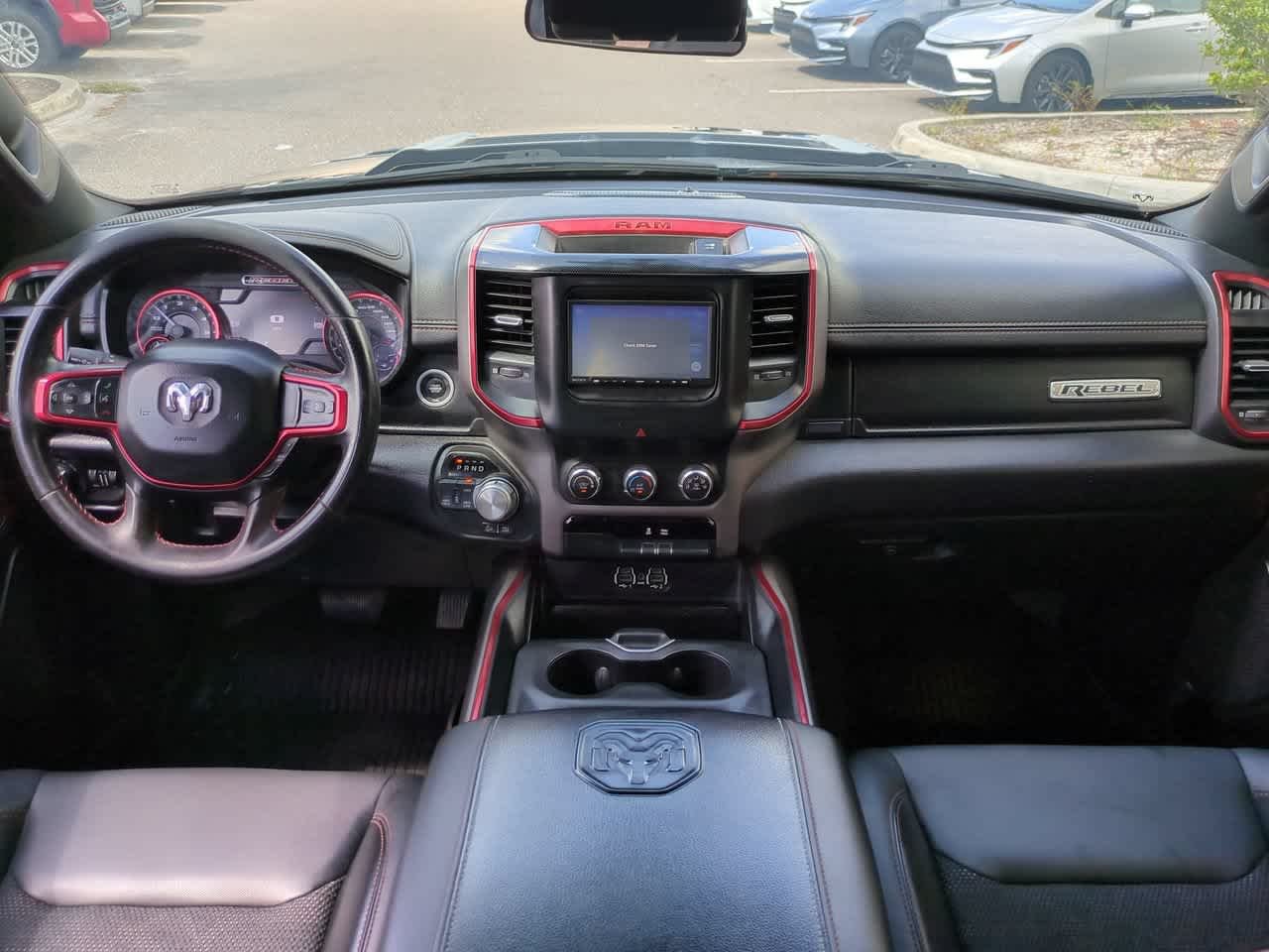 Used 2019 Granite Crystal Metallic Clearcoat Ram Rebel image 14