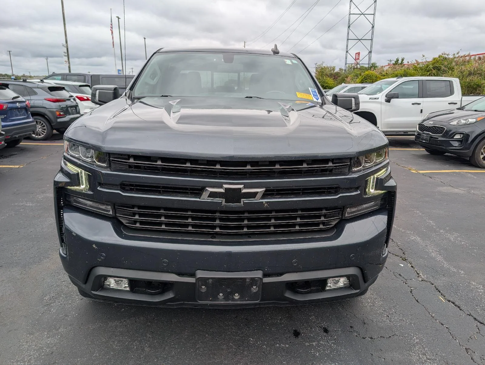 Used 2021 Shadow Gray Metallic Chevrolet RST image 2